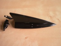 Antena Barbatana de Tubarão em Preto Brilhante!